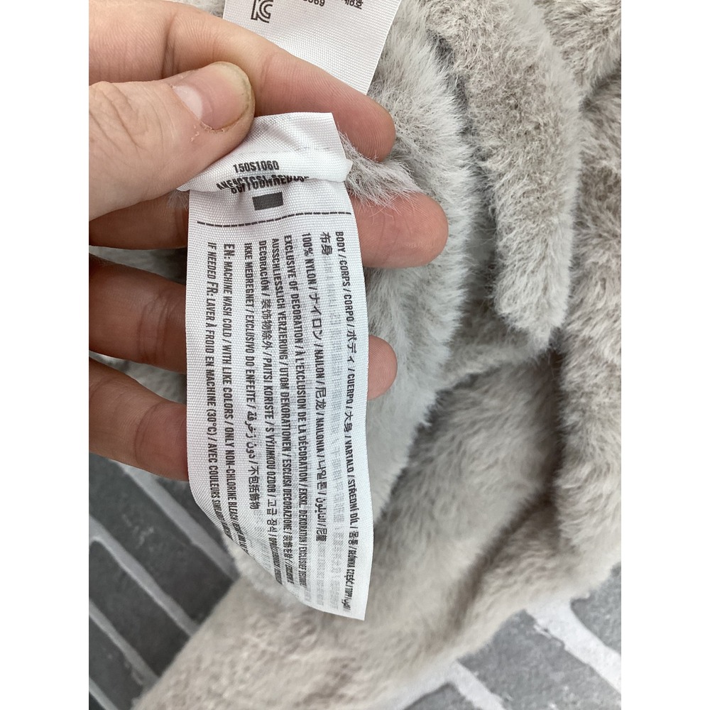 Abercrombie & Fitch Soft AF Eyelash Knit Mock Neck Sweater Taupe Beige Large - Picture 5 of 6